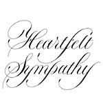 Spellbinders Copperplate Happy Everything BetterPress Plate Heartfelt Sympathy