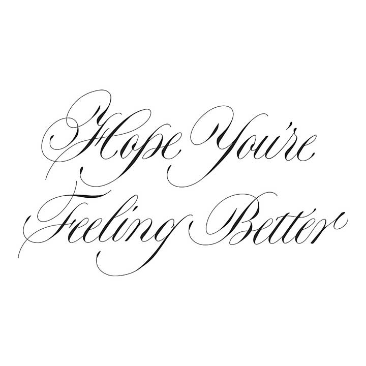 Spellbinders Copperplate Happy Everything Better BetterPress Plate Hope Youre Feeling