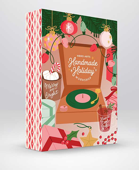 Hero Arts Cool Yule Handmade Holiday Virtual Workshop (ONLINE CLASSES)