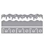 Spellbinders Candy Christmas Etched Dies Sweet Borders