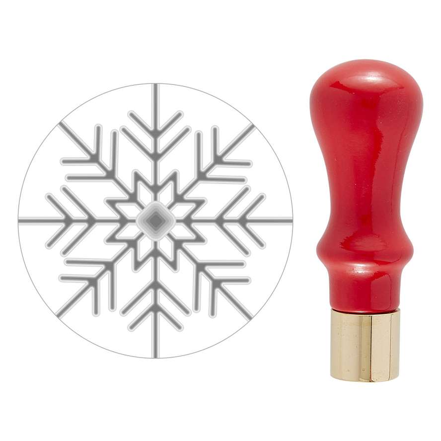 Spellbinders Holiday Magic Mini 3D Wax Seal Snowflake