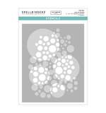 Spellbinders All About Christmas Stencil Lots of Circles