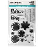 Spellbinders Fairy Blooms Stamp Set (19 Stamps)
