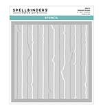 Spellbinders Beautifully Imperfect Stencils Tattered Stripes