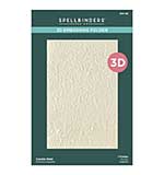 Spellbinders Beautifully Imperfect 3D Embossing Folder Crackle Paint