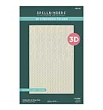 Spellbinders Tabbed Classics 3D Embossing Folder Polka Dot and Posy Duo