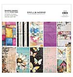 Spellbinders Beautifully Imperfect 12x12 Inch Printed Paper Pack