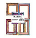 Spellbinders Beautifully Imperfect Chipboard Frames (6pcs)