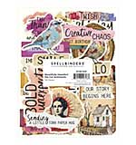 Spellbinders Beautifully Imperfect Die Cut Sentiments (110pcs)