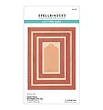 Spellbinders Happier Hour Etched Dies Linear Touch Rectangles and Tag