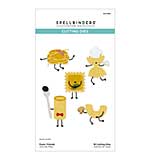 Spellbinders Buon Appetito Etched Dies Pasta Friends