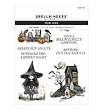 Spellbinders Simply Made Rub-On Sheets Stay Spooky