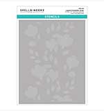 Spellbinders BetterPress Society - Membership (Nov 24) - Layered Friendship Grows ADD-ON Stencil Set