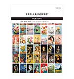 Spellbinders Clear Seal Maker Tool 6x8 Inch Rub-On Sheets Little Works of Art (2pcs)