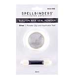 Spellbinders Clear Seal Maker Tool Wax Seal Powder Silver Bullion 2gr