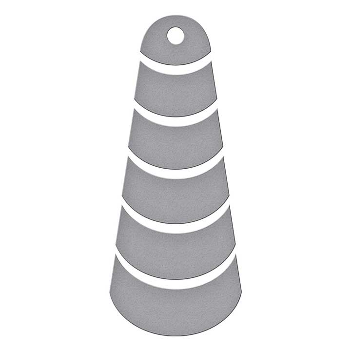 Spellbinders Holiday DIY Color Deck Cutting Dies Color Swatch Petal Stack