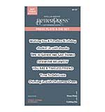 Spellbinders Cuckoo Cottage BetterPress Plate and Die Set Cuckoo Cottage Sentiments