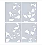 Spellbinders BetterPress Society - Membership (Jan 26) - Golden Bloom ADD-ON Stencil Set