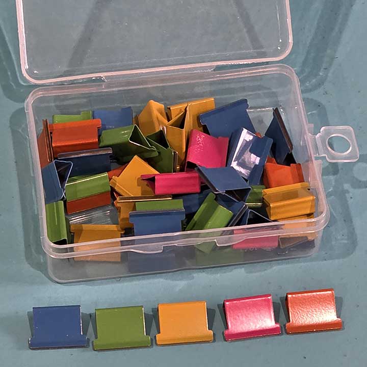 TOO Multi-Color Connector Clips - 50pc