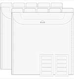 TOO 12 x 12 Flip Flap Pocket (10 Pack)