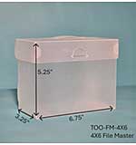 TOO 4 x 6 File Master with 5  Flip Flap Pockets