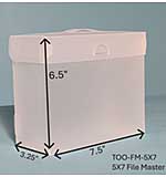 TOO 5 x 7 File Master with 5 Flip Flap Pockets