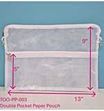 TOO Double Pocket Paper Perfect Pouch