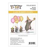 House- Mouse Party Parade Cling Stamp Set