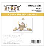 House-Mouse Nuts about You Cling Stamp Set