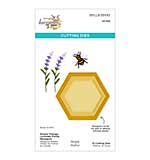 Simple Vintage Lavender Fields Hexagons Etched Dies with Simple Stories