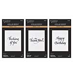 Upright Italic Everyday Sentiments Press Foil Bundle by Paul Antonio