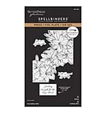 Spellbinders BetterPress Society - Membership (Apr 26) - Cascading Lilies (Pressplate + Die Set)