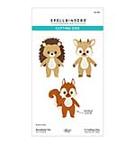 Spellbinders Summer Camp Etched Dies Woodland Trio by Allison Frazier