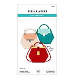 Spellbinders We All Have Baggage Etched Dies Designer Purse by Sheri Ballantyne