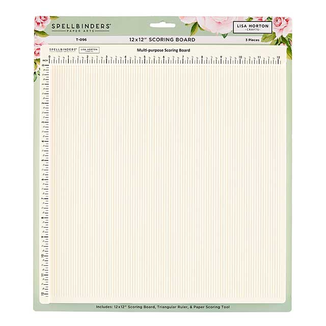 Spellbinders Lisa Horton Crafts Special Edition 12x12 Inch Scoring Board