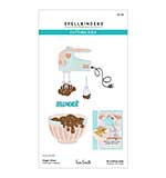 Spellbinders Make It and Bake It Etched Dies Magic Mixer