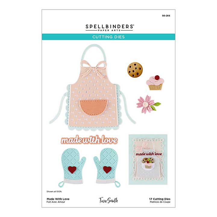 Spellbinders Make It and Bake It Etched Dies Made With Love