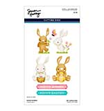 Spellbinders Happy Spring Etched Dies Bunny Buddies