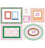Spellbinders Breakfast in Bed Chipboard Frames and Corners