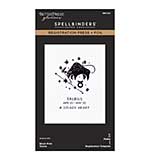 Spellbinders Block Print Zodiacs Registration Press + Foil Plate Taurus