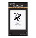 Spellbinders Block Print Zodiacs Registration Press + Foil Plate Aries