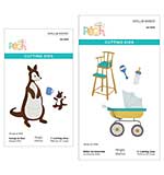 Spellbinders Say Cheese Classic Pooh Baby Die Bundle Kanga and Roo