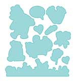 Spellbinders Say Cheese Classic Pooh Baby Etched Dies Bundle of Joy