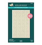 Spellbinders Say Cheese Classic Pooh Baby 3D Embossing Folder Classic Pooh Baby Blocks