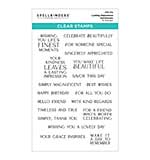 Spellbinders Regal Reflections Clear Stamp Set Lasting Impressions