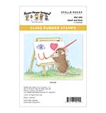Spellbinders House-Mouse Heart and Soul Cling Rubber Stamps Heart and Soul