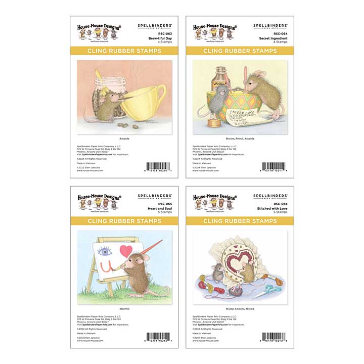 Spellbinders House-Mouse Heart and Soul Collector Bundle