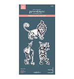 Spellbinders Wonder of Oz BetterPress Plate and Die Set Tin Man, Scarecrow and Lion