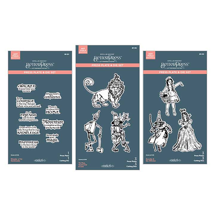 Spellbinders Wonder of Oz BetterPress Bundle