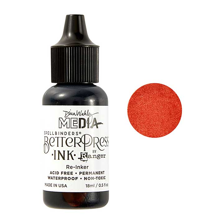 Spellbinders BetterPress Ink Reinker Sedona